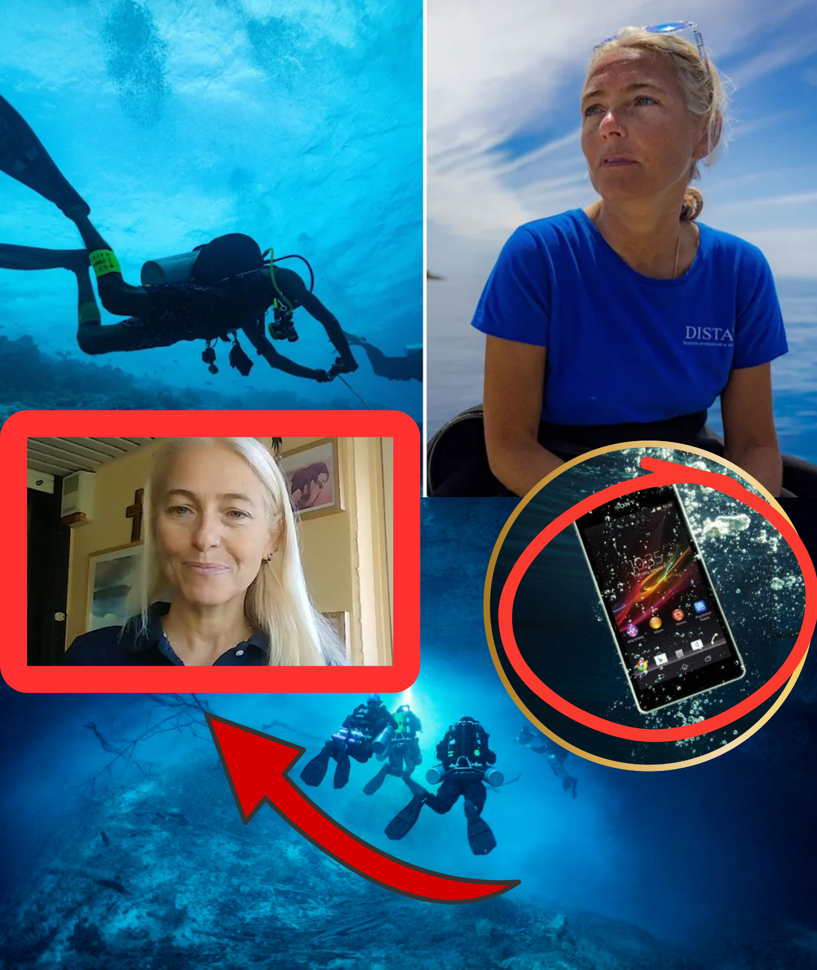 SHOCKING FINAL 12-WORD MESSAGE from the Italian female diver hours before her death: The horrifying truth behind the Maldives cave tragedy is beginning to emerge
