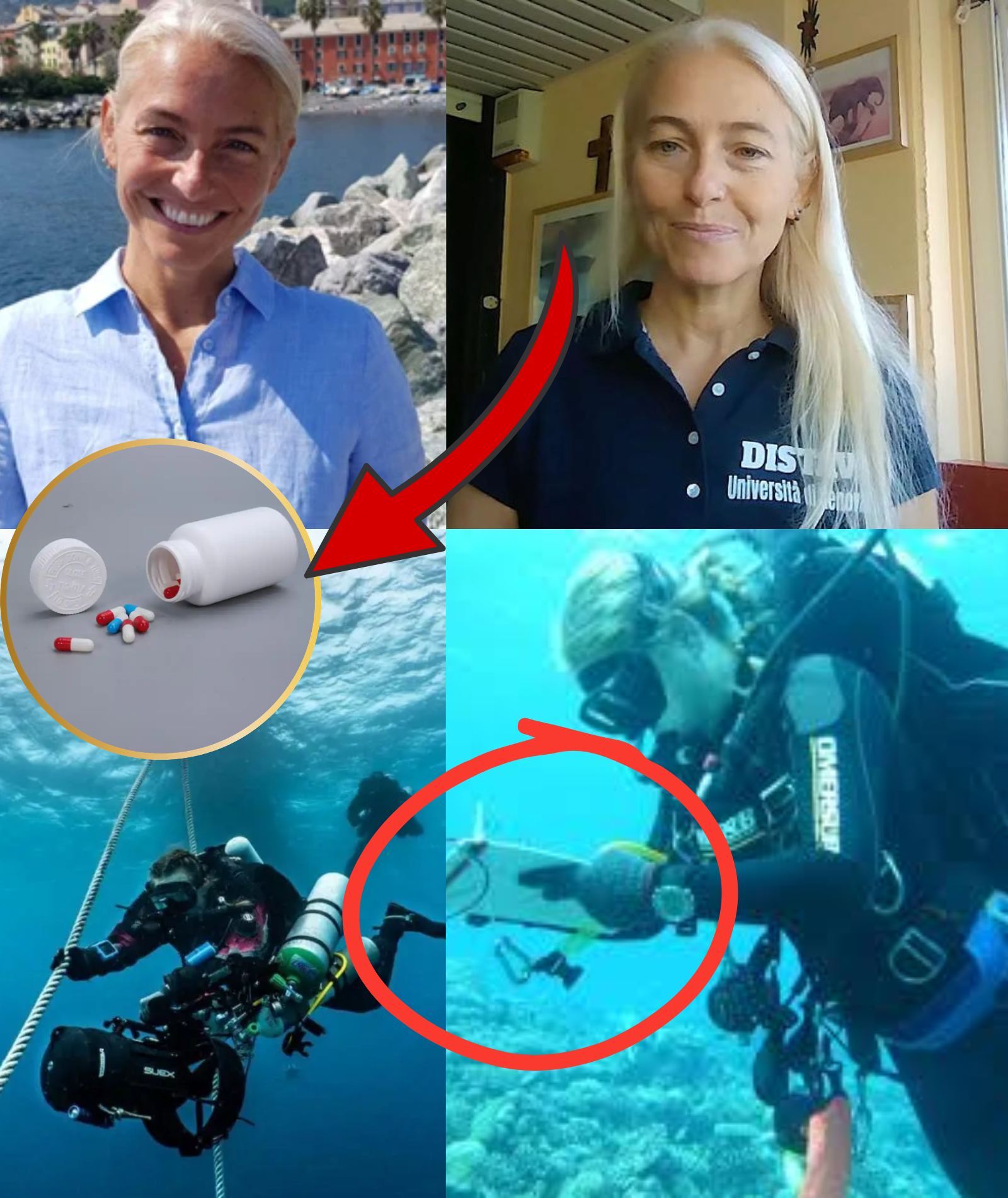 LATEST UPDATE: A partially used medication was found inside the backpack of diver Monica Montefalcone before her death, and it is suspected to be the cause of the Maldives cave tragedy