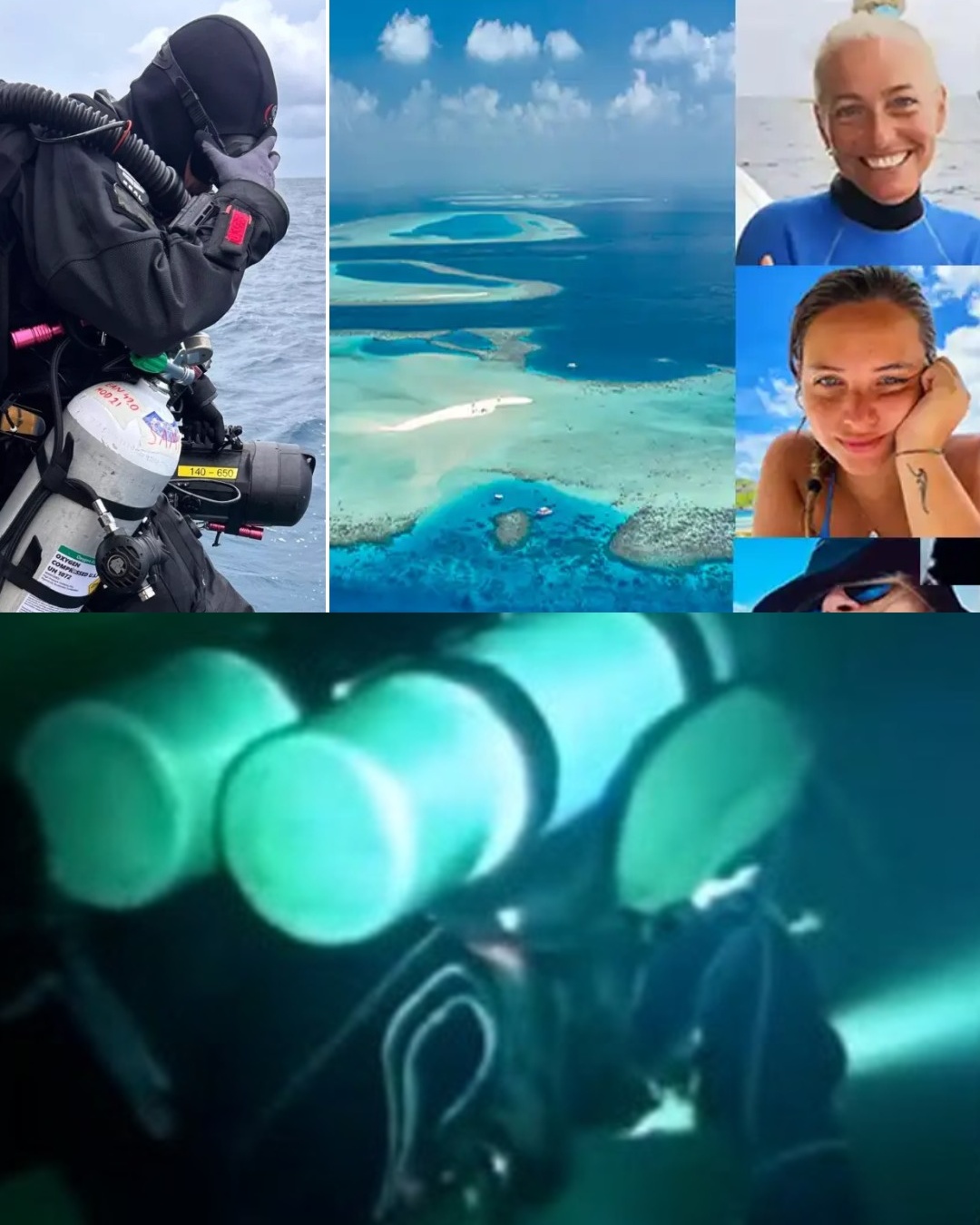 Chilling first images revealed inside the underground cave that claimed the lives of 5 people in the Maldives