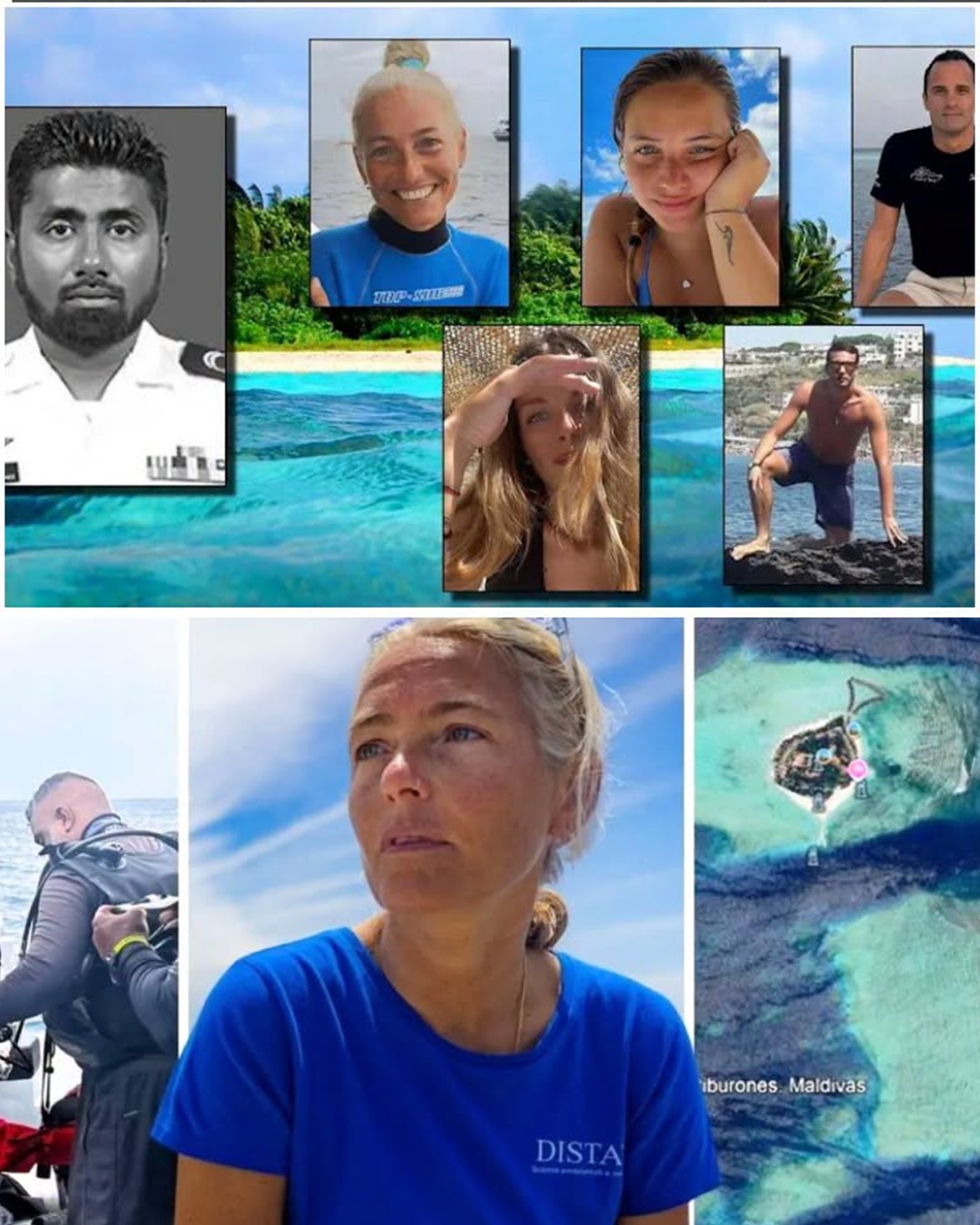 LATEST NEWS: Five Italian divers plunged into an underwater cave dubbed a death trap in the heart of a marine paradise. The only woman who decided to stay on board that day unexpectedly broke the silence. She admitted to accidentally overhearing their final, strange, and haunting conversation just before the oxygen supply was restored