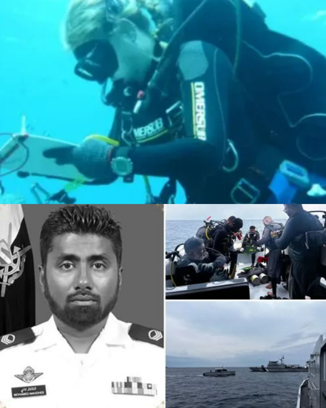 HAUNTING LOCKSCREEN PHOTO OF MISSING DIVERS