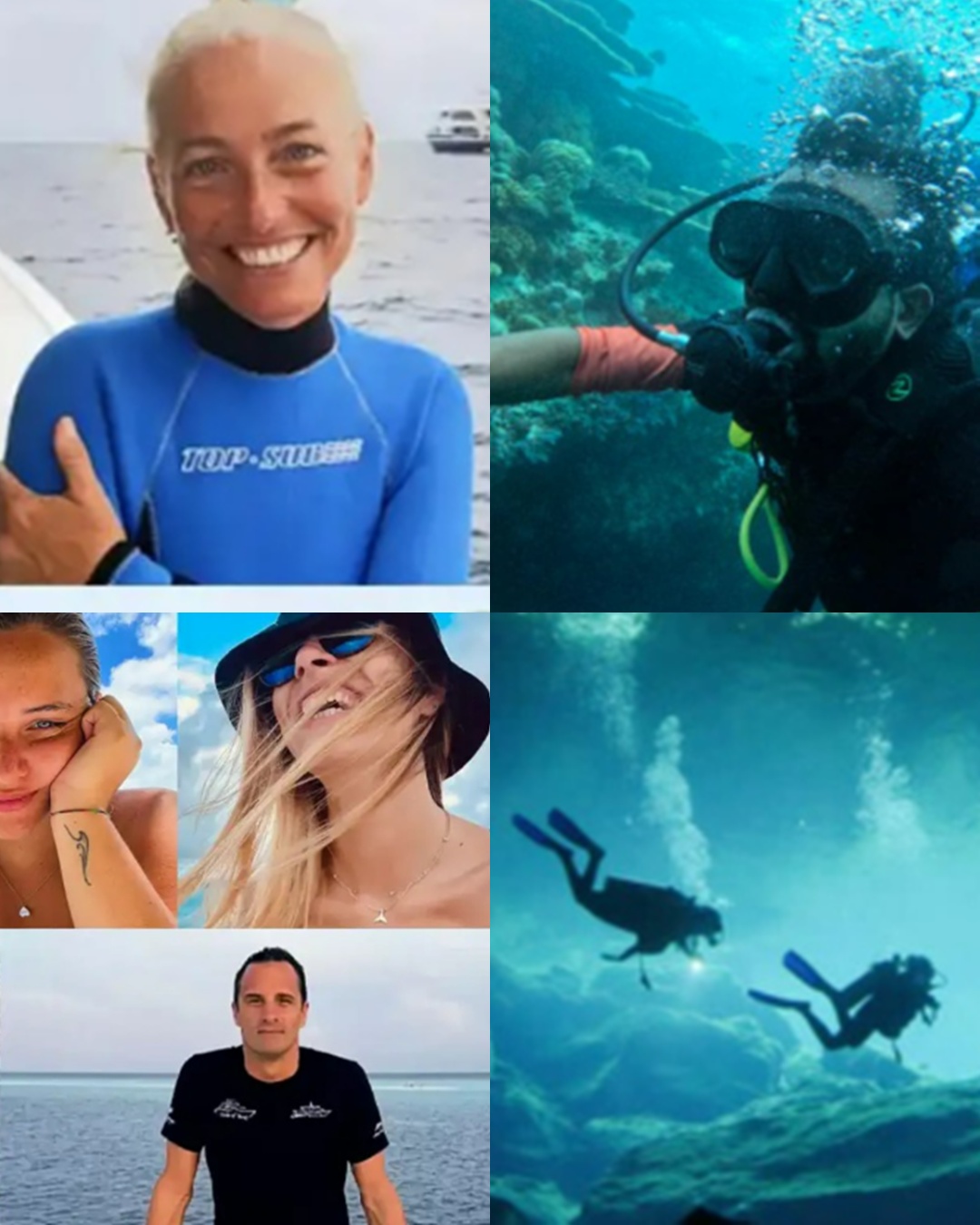 A miracle occurred in the Maldives after days of fruitless searching: Monica Montefalcone, Giorgia Sommacal, and three Italian divers were found trapped in the third chamber โ the very end of the underground cave system