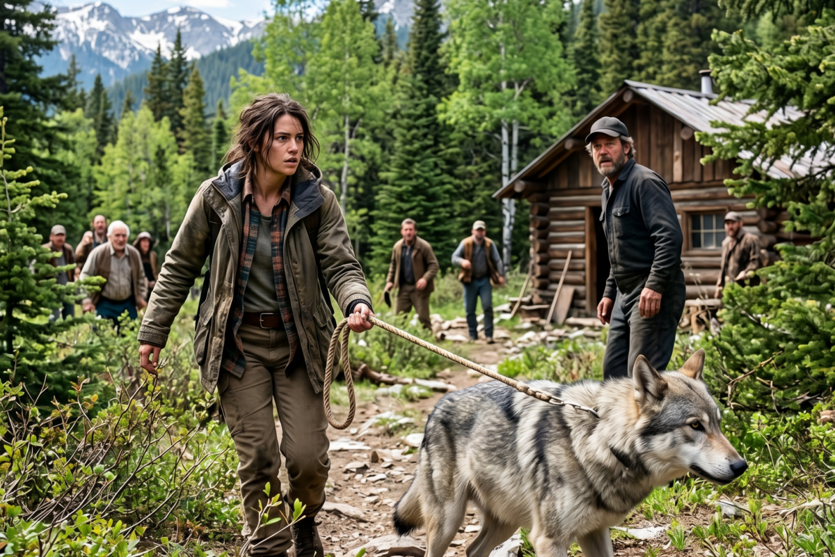 My Uncle Said the Wolves K;;ill:ed My Father… Then a Wolfdog Led Me to the Man Who Really Did