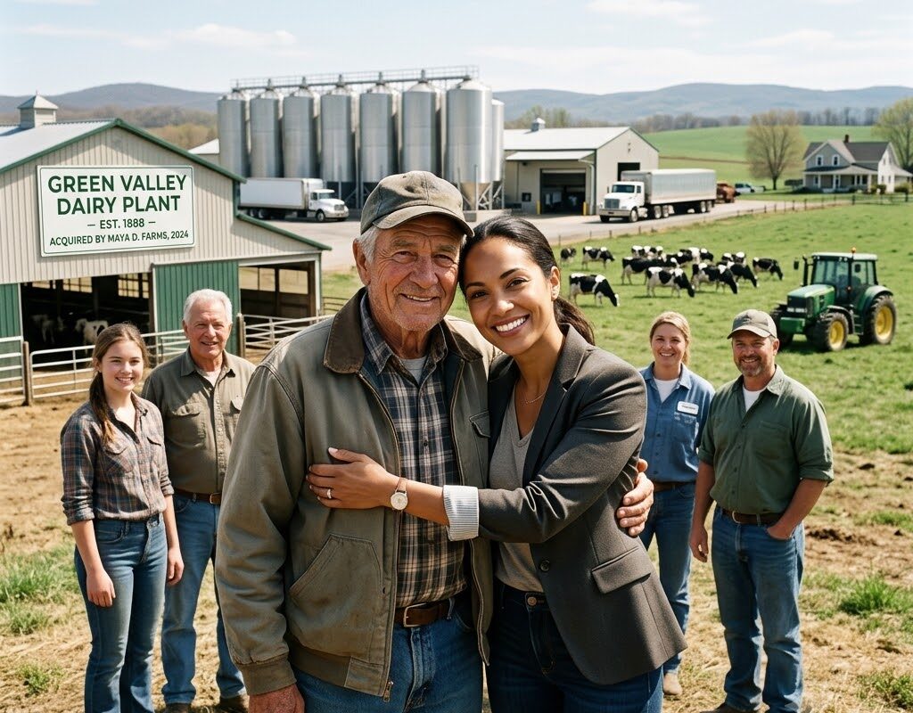 I Sold My Best Milk Cow to Keep a Foster Girl in School — 26 Years Later, She Bought the Dairy Plant That Was Crushing Us