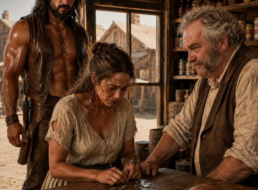 “I can’t keep taking things for free, Silas,” Clara said, her voice trembling. She gathered the last thirteen cents on the table and held them out to him. “This is all I have. Please take it.”