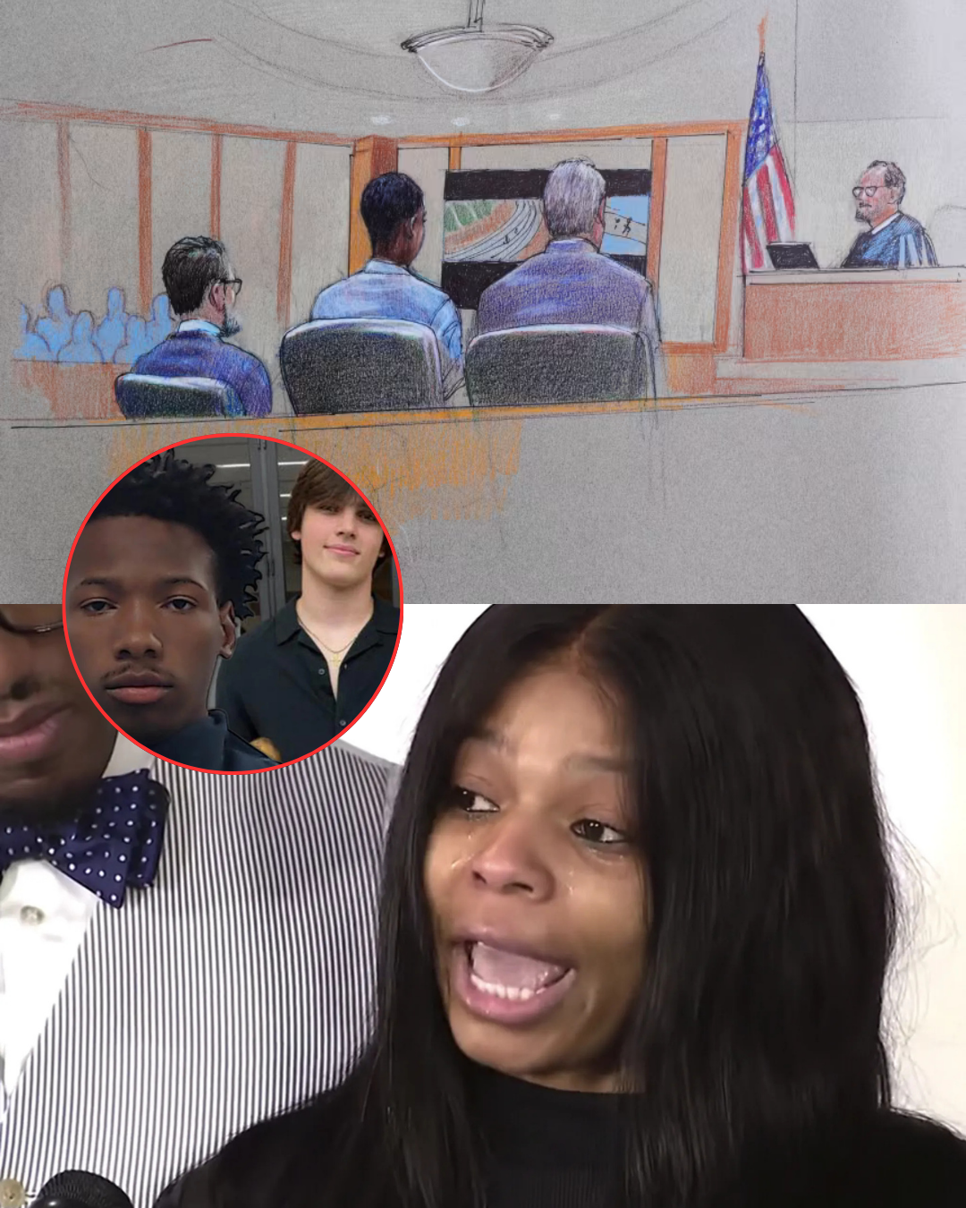 “My son did nothing wr0ng”: Karmelo Anthony’s mother appeared to lose c0ntrol in court after hearing her son’s sentence