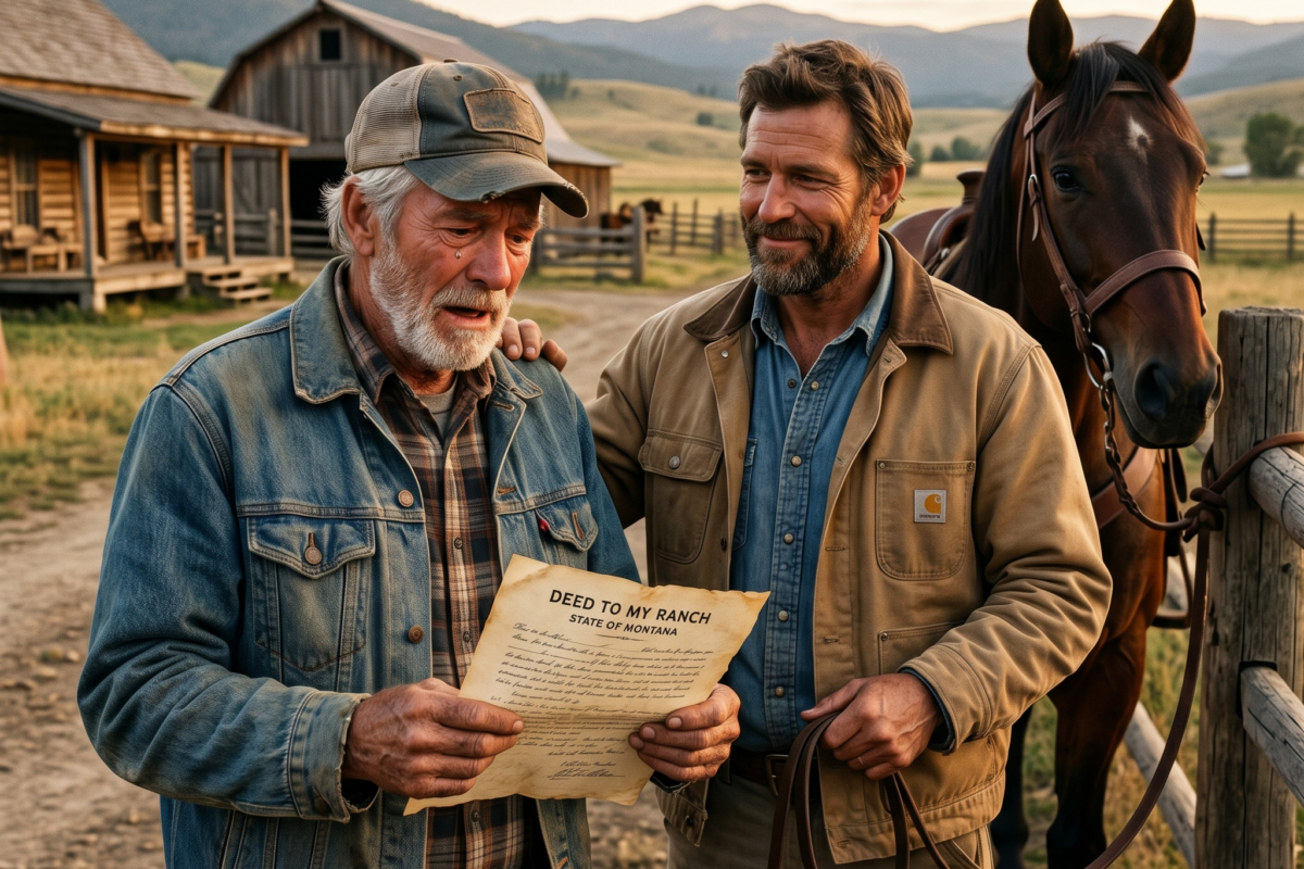 I Gave My Best Horse to a Silent Boy Nobody Wanted — 30 Years Later, He Rode Back With the Deed to My Ranch