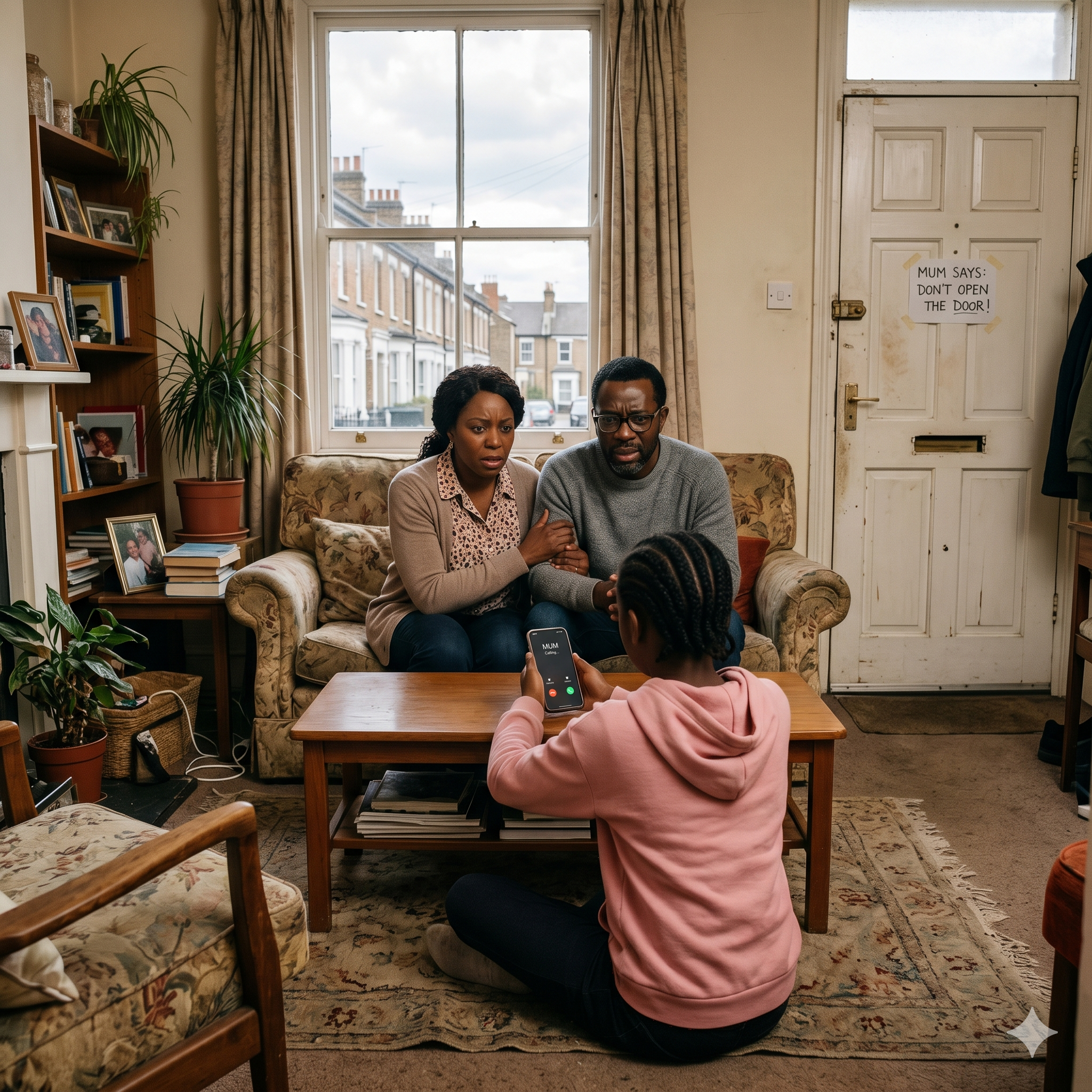 A Girl Called 999 From a London Flat: “Mum Says Don’t Open the Door… But Someone Has Her Phone