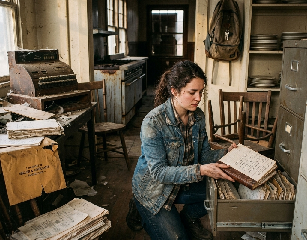 At 22, Her Late Father Left Her an Abandoned Restaurant — What She Found Rewrote Her Entire Story