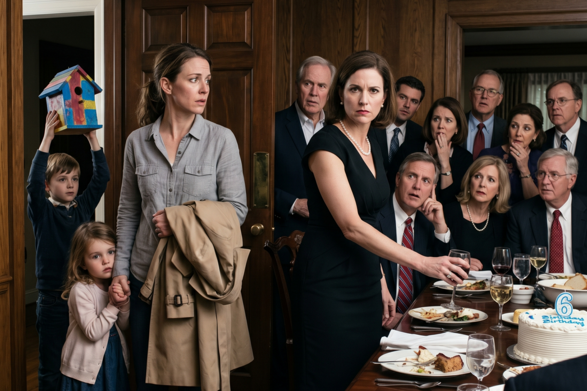 I WALKED OUT OF MY FATHER’S LUXURY DINNER WITH A REVENUE SHUTDOWN… THE CHILLING TEXT THAT BLIND-SIDED MY SISTER AT THE REGISTER