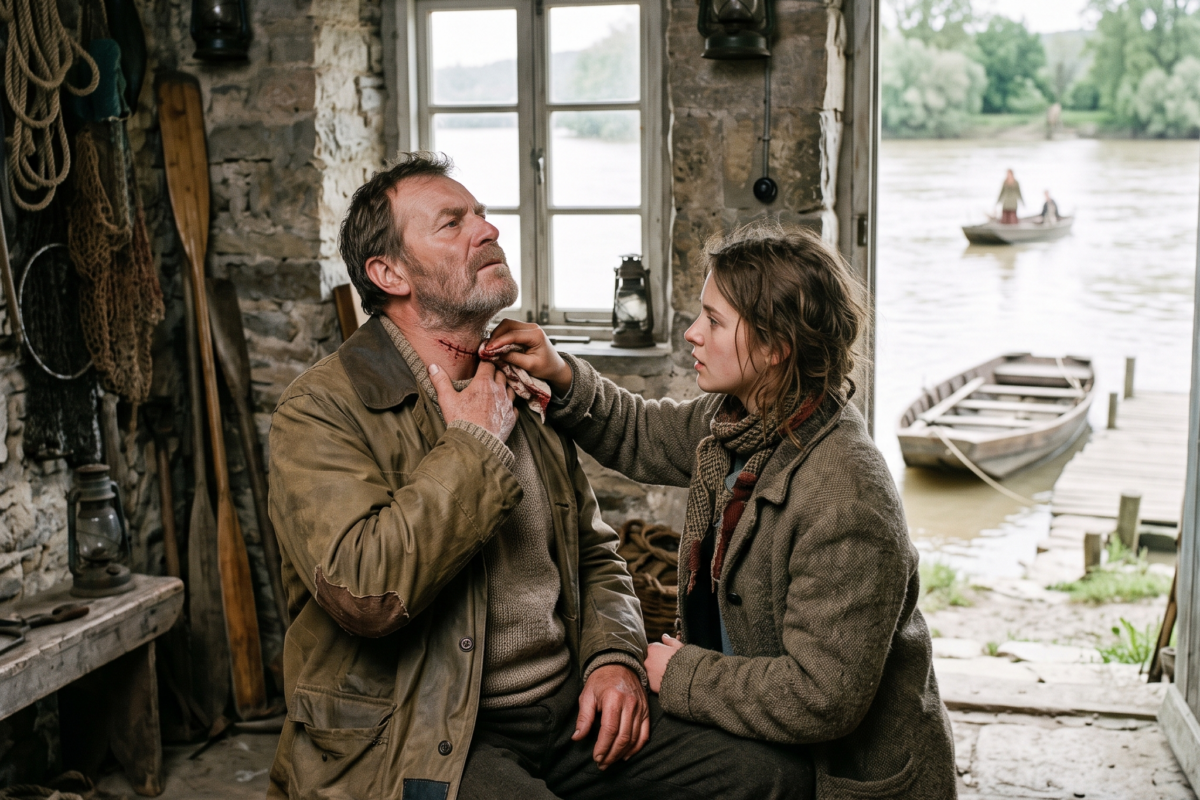 My Family Hid Me With a Ferryman No One Trusted — Then I Stitched His Throat and Learned He Carried My Sister Across the River