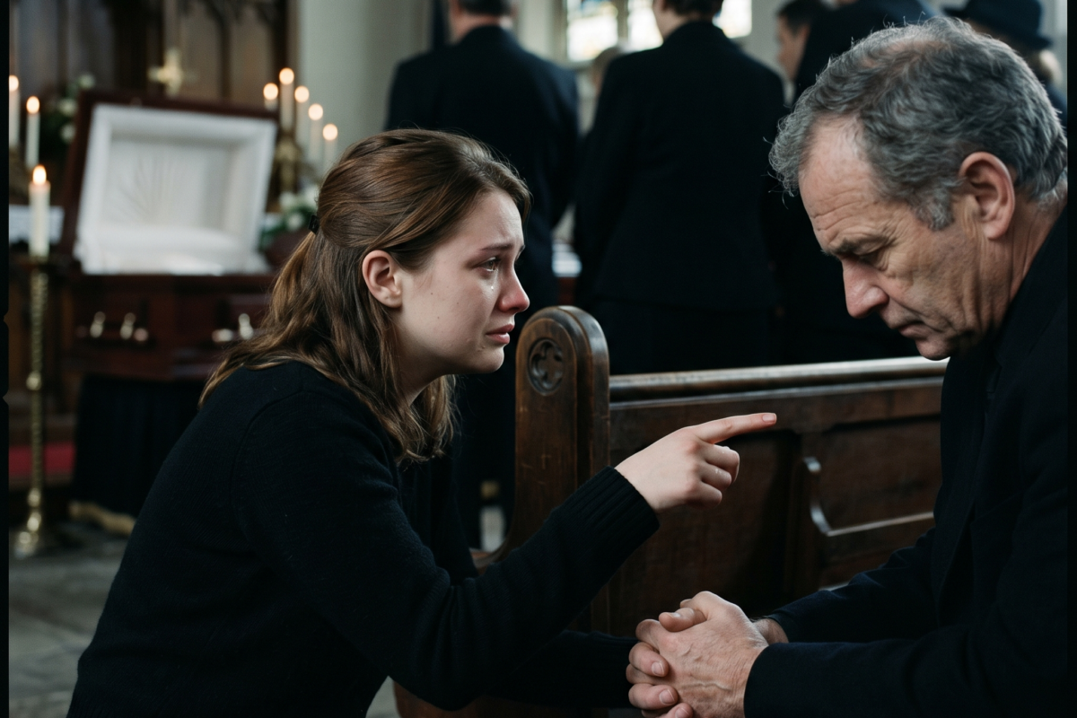 THE CEMETERY CONFRONTATION: My Daughter Humiliated Me at My Husband’s Funeral… But Her Cruel Performance Vanished When I Swapped the Inheritance Deed