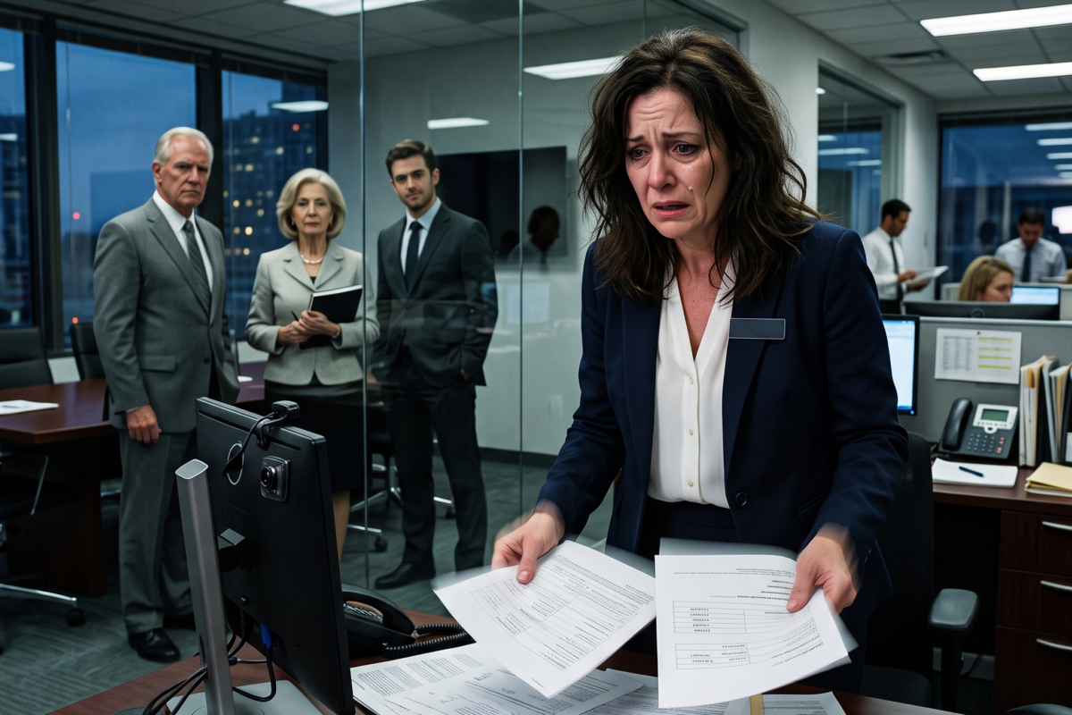 The $100,000 credit application they tried to hide in my account was meant to fix my sister’s debt—but one small detail in the file triggered an automatic arrest.