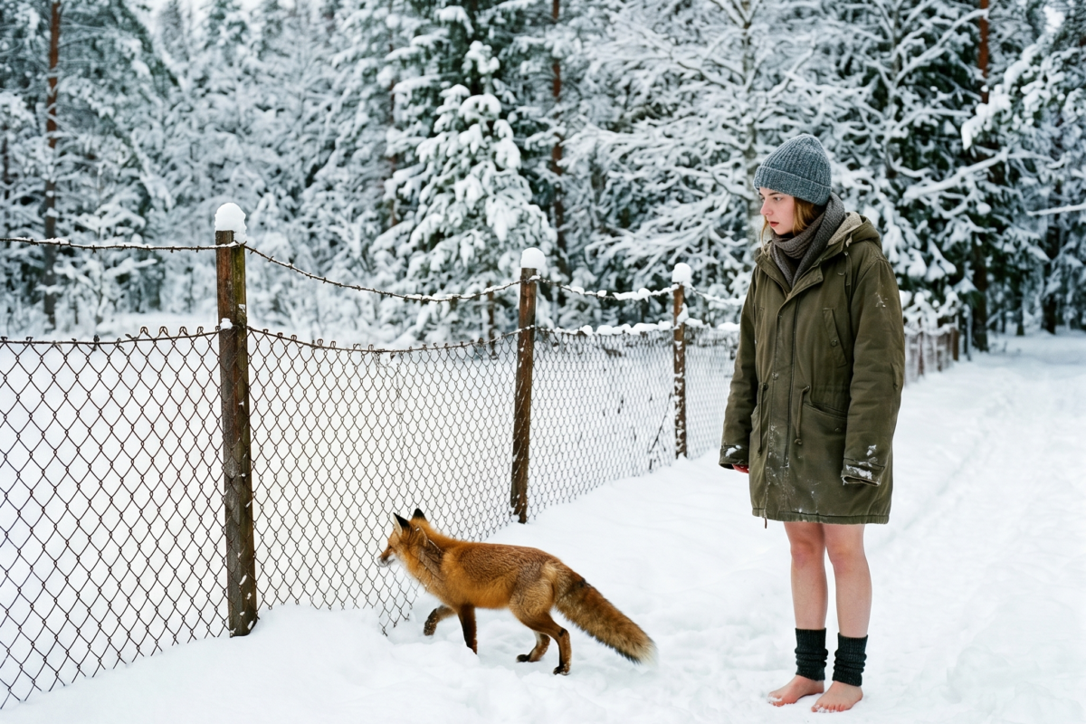 My Foster Father Took My Boots and Left Me in the Snow… Then a Fox Led Me Through a Fence No One Else Could See