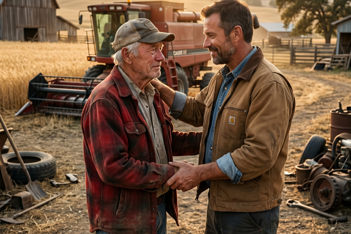 I Paid for a Poor Boy’s Diesel Mechanic Classes With My Last Calf Check — 26 Years Later, He Fixed More Than My Combine