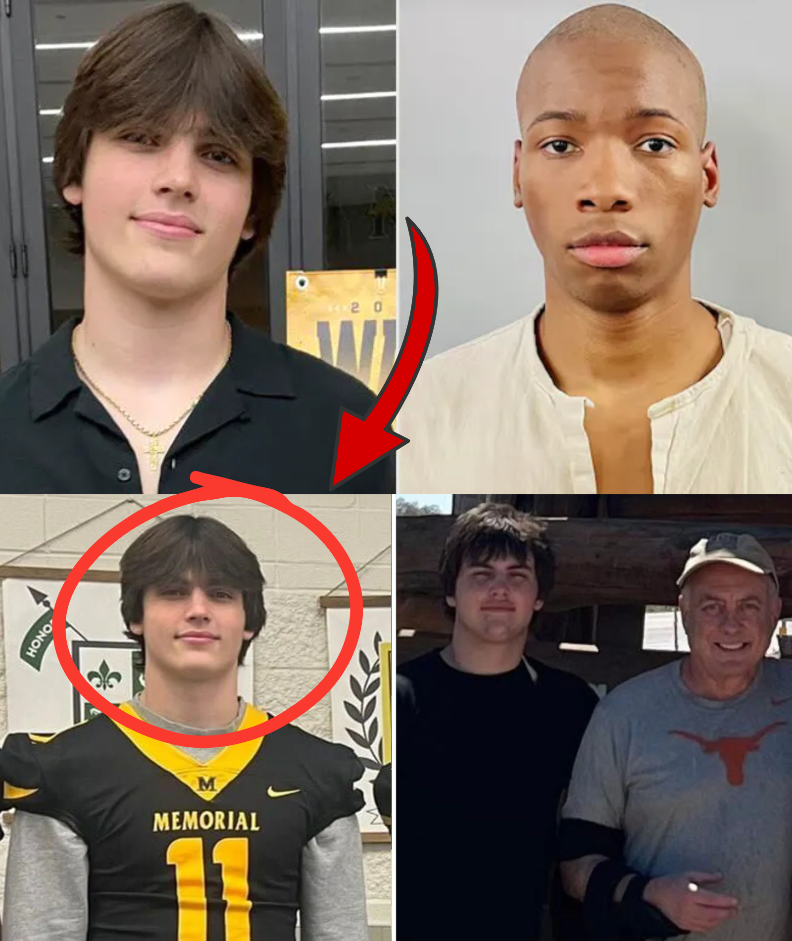 Without shouting or breaking down, Austin Metcalf’s twin brother delivered a 12-word message about Karmelo Anthony after the verdict was announced