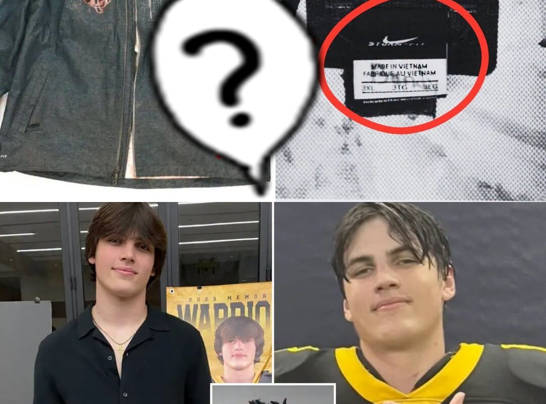 Newly released photos show the jacket used by Coach Joshua Rebmann during Austin Metcalf’s final moments — and one image is becoming impossible to forget