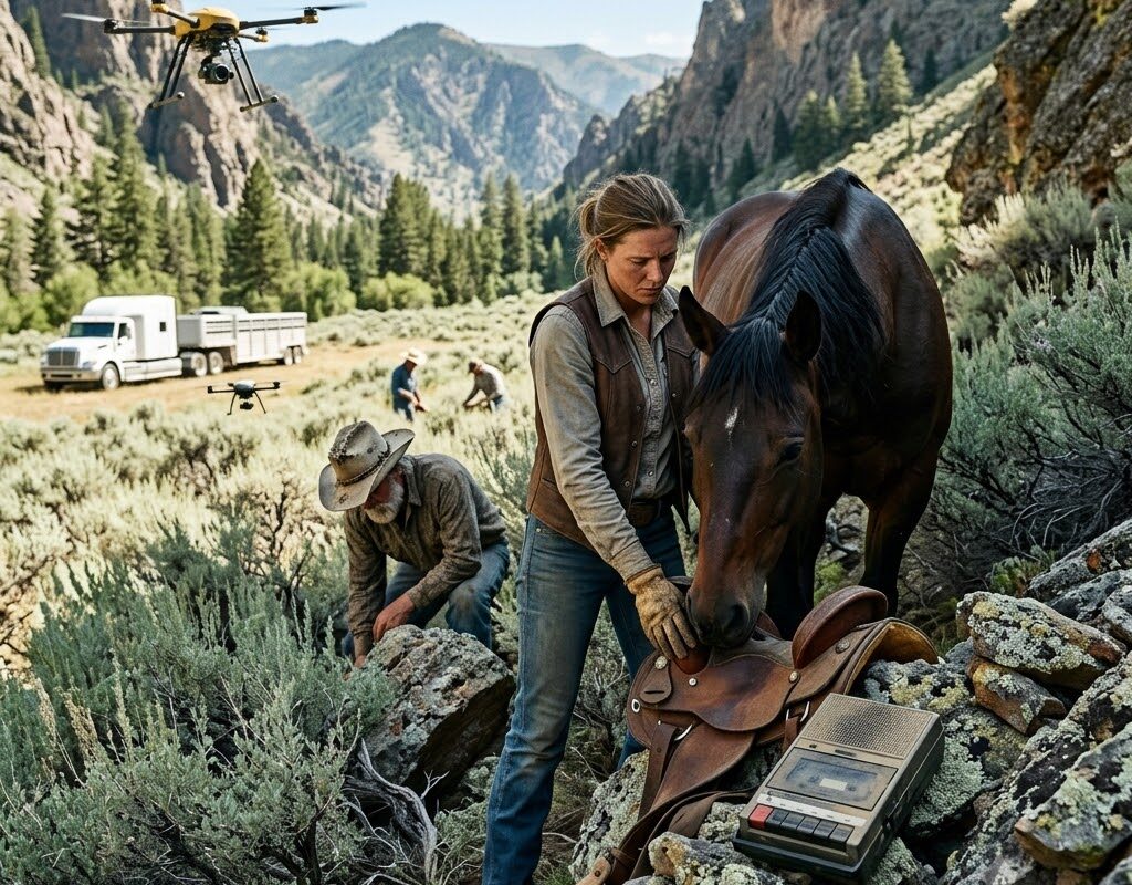 I Sold the New Cattle Drone… and Bought Back the Horse My Father Sold the Night My Brother Vanished