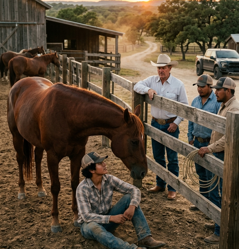 The Ranch Owner Bet $80,000 No One Could Ride the Red Horse—Then a 17-Year-Old Asked Why the Horse Kept
