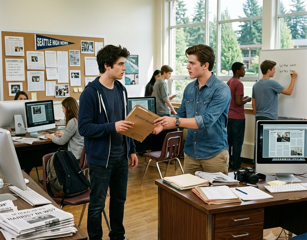 THE SCHOOL REPORTER WROTE THAT I WAS A TROUBLEMAKER—THEN RISKED HIS SCHOLARSHIP TO CLEAR MY NAME