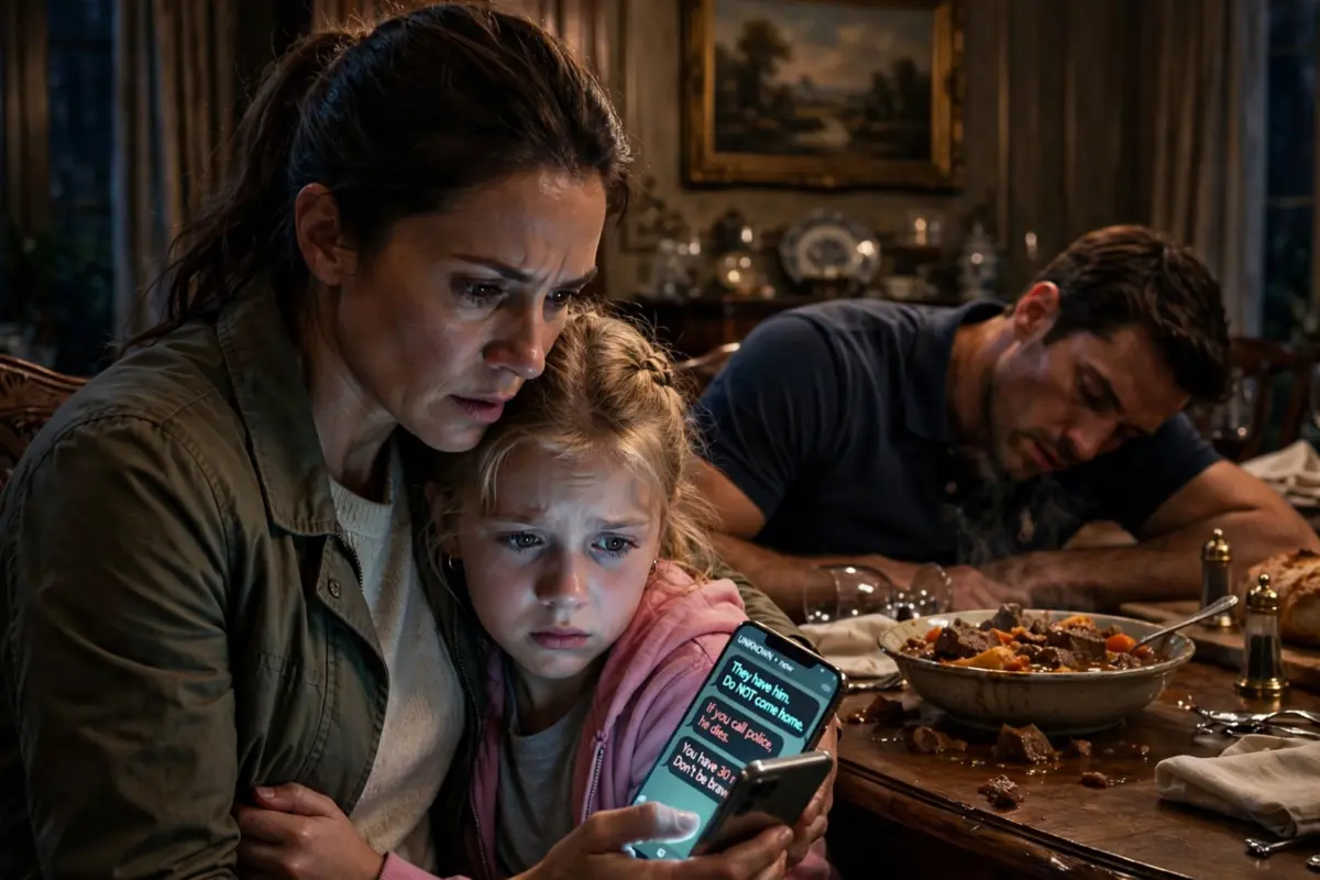 My husband served dinner with a smile, but my 11-year-old daughter slipped close and whispered, “Please don’t eat the stew.” I exchanged our bowls in silence—and that choice changed everything.