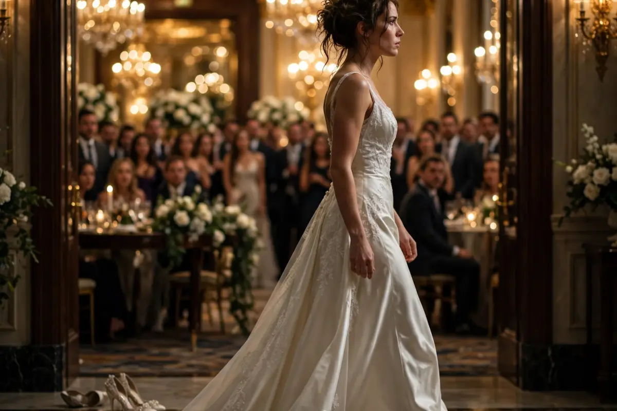 My groom humiliated me with a brutal slap before 300 guests on our wedding day, certain I would stay silent. He didn’t know that the moment I walked away, he had already lost me forever.