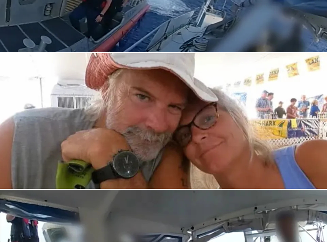 Seized on Camera: The chilling moment police confiscated Brian Hooker’s boat after his wife mysteriously disappeared in the Bahamas