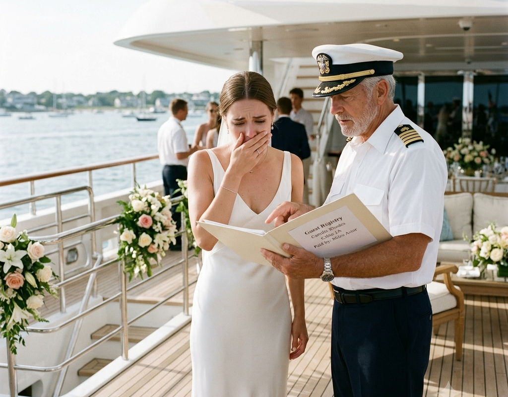 He Left Me Alone on Our Wedding Yacht—Then the Captain Showed Me Who Paid for His Ex’s Cabin
