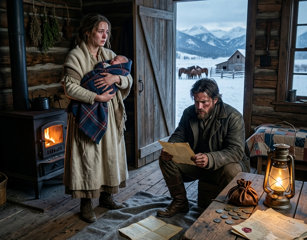 They sold me and my baby to the mountain’s most feared man. But he paid a fortune only to sleep on the floor.