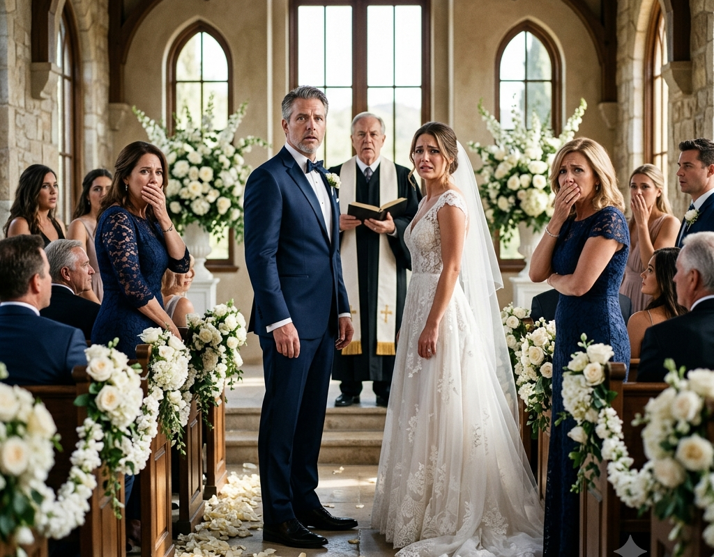 “Daddy, You Told Me Never to Lie in Church…” My Little Daughter’s Words Stopped My Ex-Husband’s Wedding Cold