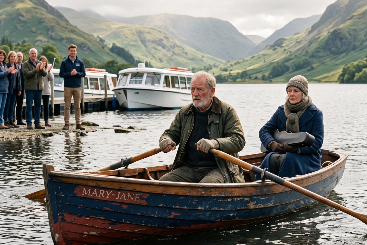 Everyone Mocked the Old Man Who Bought a Cracked Rowboat — Then It Crossed the Lake When the Million-Dollar Boats Couldn’t