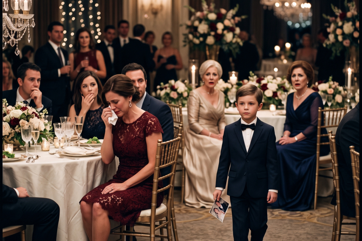 I sat frozen at the center table of the yacht as the CEO raised his glass and announced that my ten years of hard work had been credited to his nephew