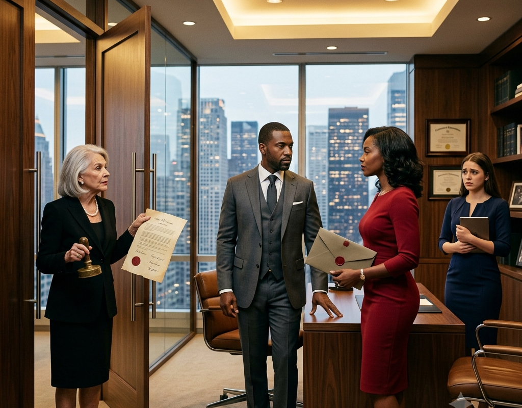 My Estranged Sister Interrupted the Board Meeting With a Letter From Our Mother