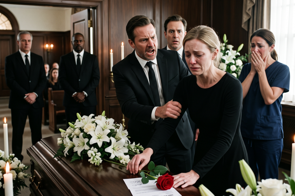 I Gave Up My Career to Care for My Dying Dad. At His Funeral, My Brothers Bragged About Stealing the Inheritance—Until the Police Walked In.