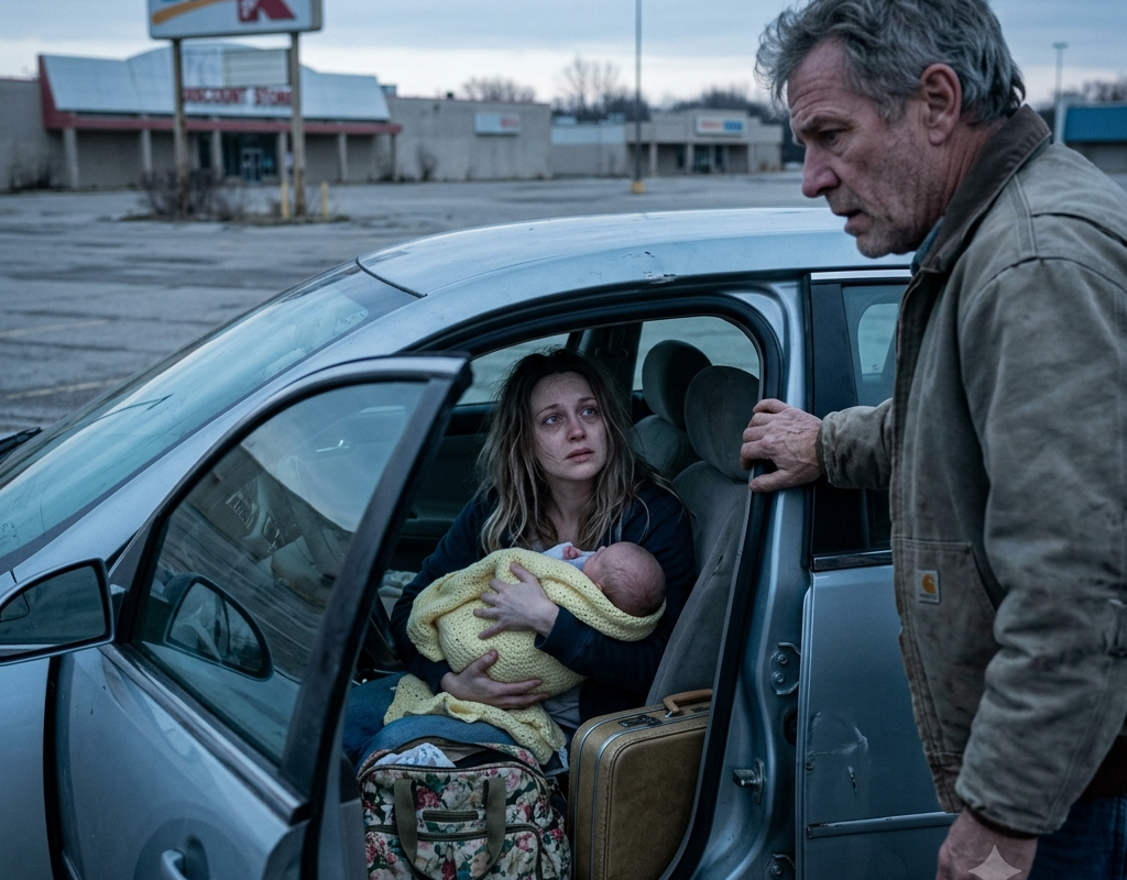 My Father Found Me Living in a Car With My Baby After My Husband Kicked Me Out. When He Asked Why I Wasn’t Home, My Answer Made Him Drive Straight to My Husband’s Door
