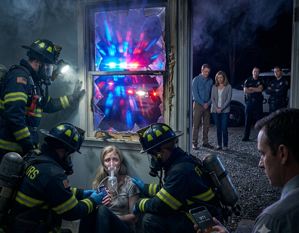 I Was Trapped in My Bedroom During a House Fire — My Parents Claimed They Saved Me Until Police Heard the Call I Made