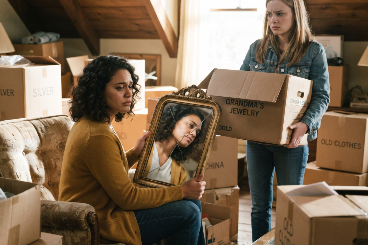 My Siblings Took My Grandmother’s Gold — All They Left Me Was Her Cracked Mirror