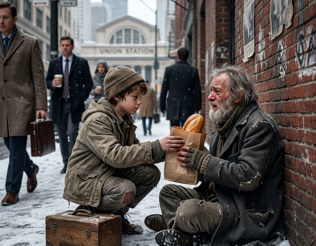 He Went Hungry So an Old Man Could Eat—15 Years Later, a Lawyer Arrived With a Key and a Secret Worth Millions