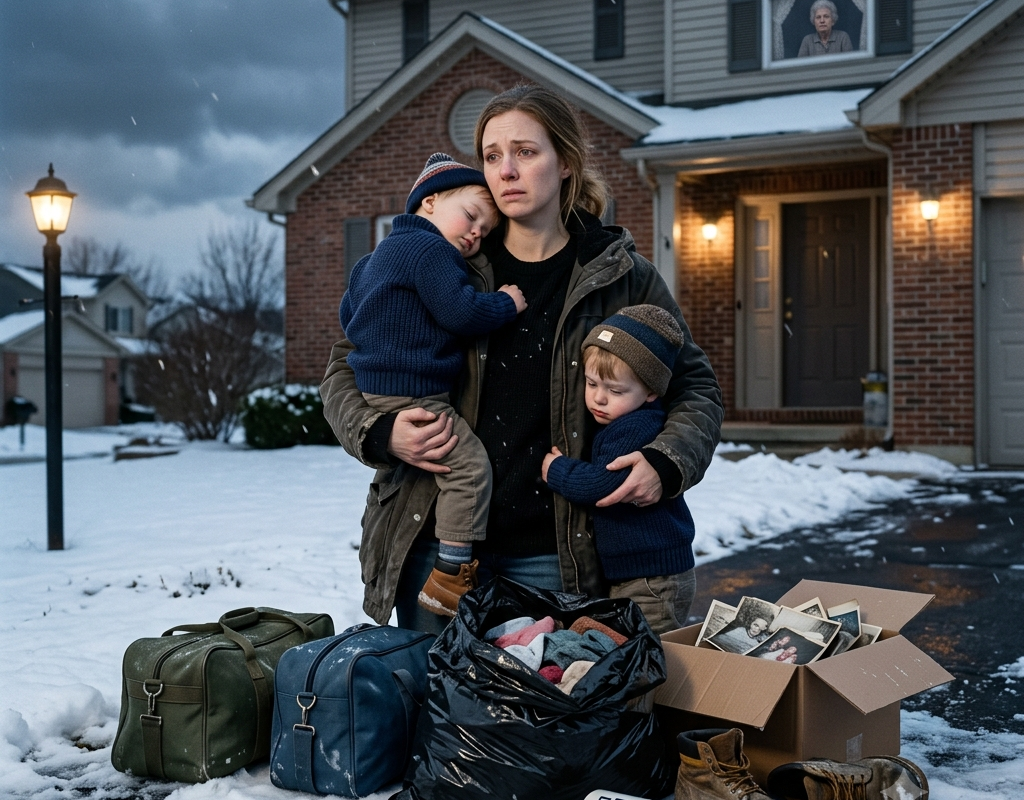 They Left Me and My Freezing Twins Homeless After the Funeral—Then My Husband’s Final Clue Led Us to the Truth