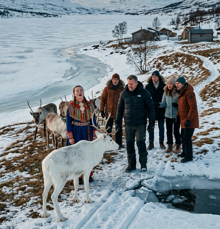 Every Expert Failed to Lead the White Reindeer—Then a Young Sami Girl Sang Instead of Pulling the Rope