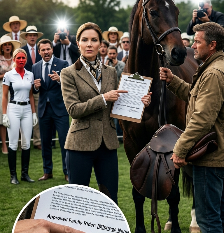 He Painted His Mistress’s Name on My Family Racehorse Stable — Then the Trainer Refused to Saddle the Horse