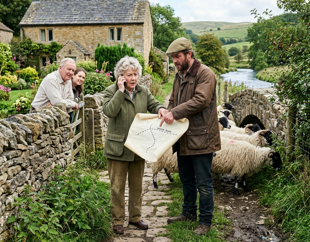 My Neighbor Called the Police Because My Sheep Crossed Her Garden Bridge—Then Learned the Bridge Sat on a 200-Year-Old Drove Road