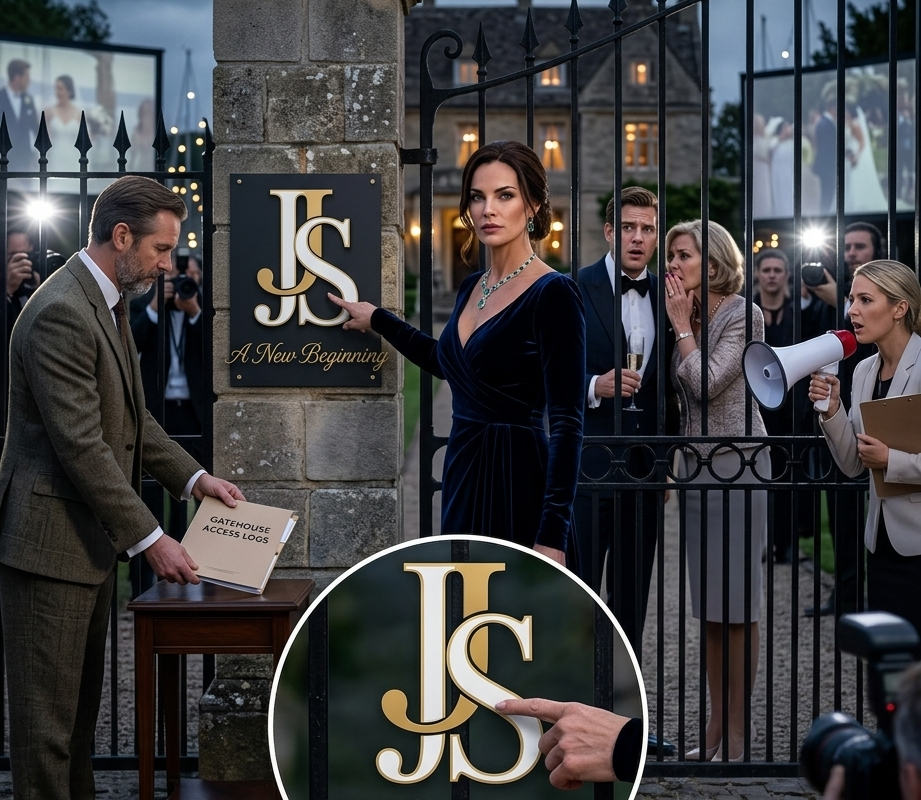 He Replaced My Family Crest on the Estate Gates With His Mistress’s Wedding Logo — Then the Gatehouse Printed the Access Logs