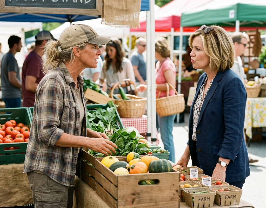 HOA Karen Reported My Farm Stand as Illegal… Then the County Found Her Selling My Produce Under Her Label
