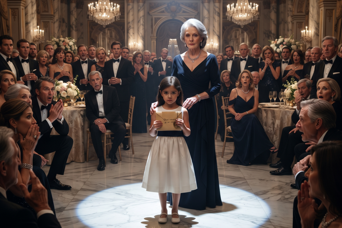 THEY MOCKED THE LITTLE GIRL AS A BEGGAR—UNTIL THE HEIR TO THE ESTATE KNEELT AT HER FEET I watched from the corner, my blood boiling.