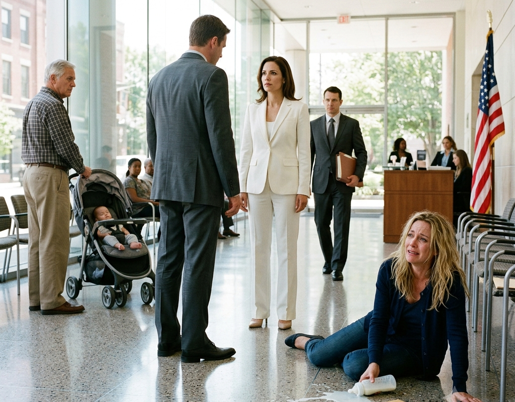 He mocked my infertility in the hospital hallway. He didn’t realize that his “son” wasn’t his to claim. “A woman who can’t have children shouldn’t be surprised when a man builds a real family,” Connor sneered, gesturing to the stroller.