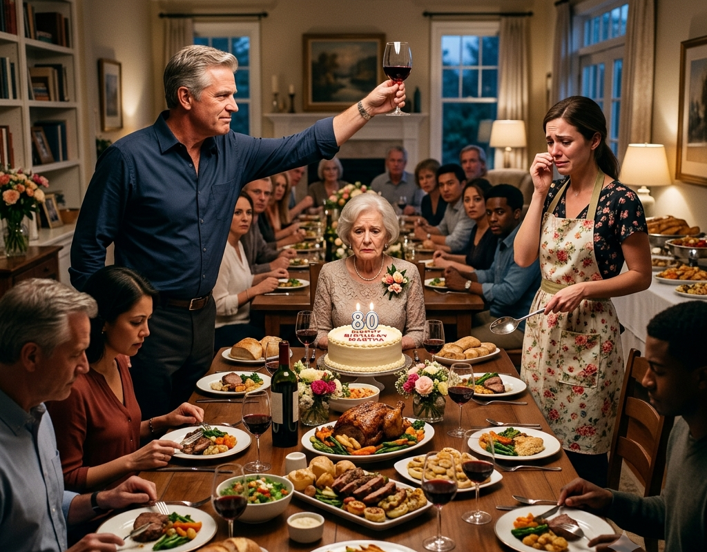 At Grandma’s 80th Birthday, My Father Humiliated Me in Front of 40 Relatives—He Never Expected What Happened Next