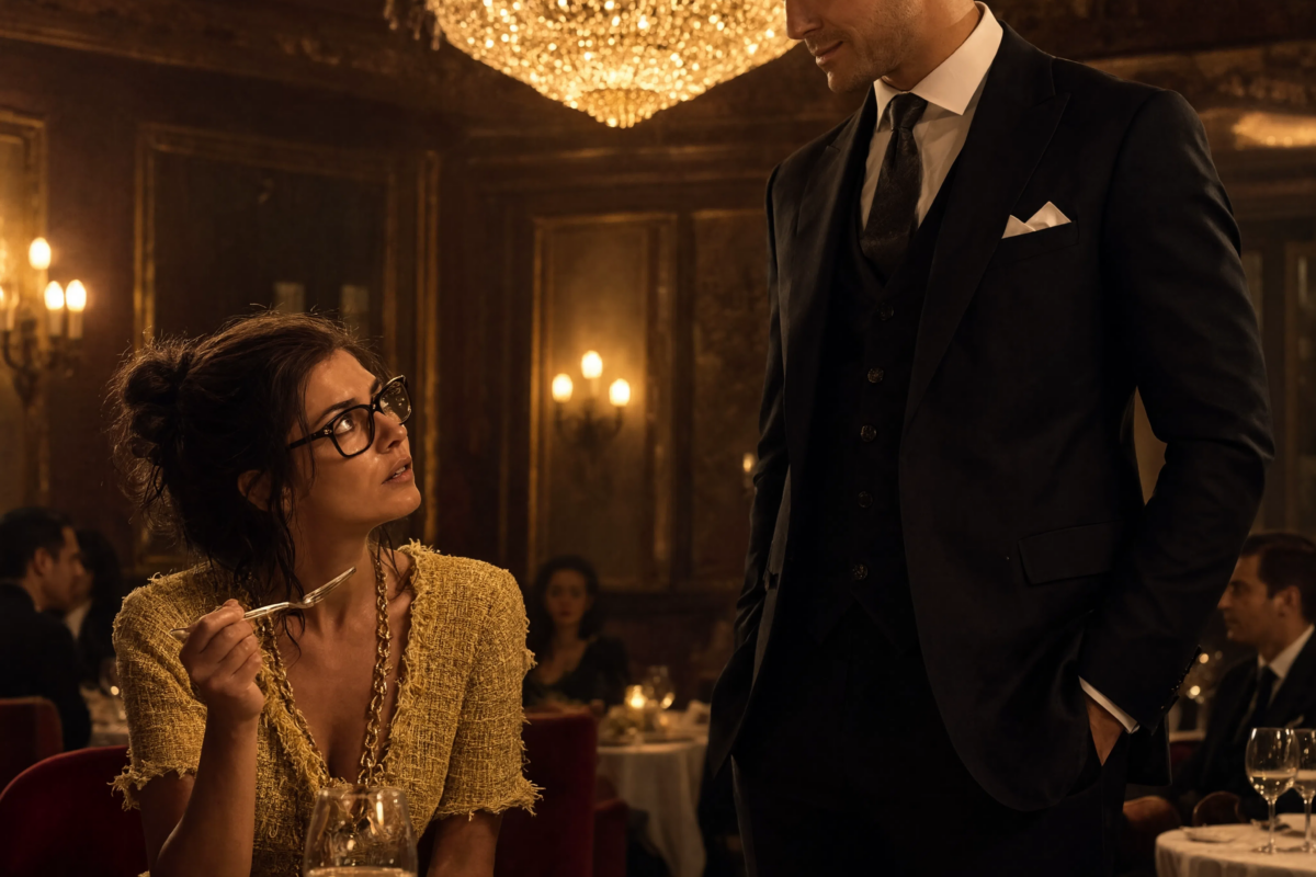 She Thought Acting Plain and Forgettable Would Save Her from Marrying a Mafia boss. Instead, one glance across the table was all it took for him to uncover the breathtaking secret she had buried from the world.