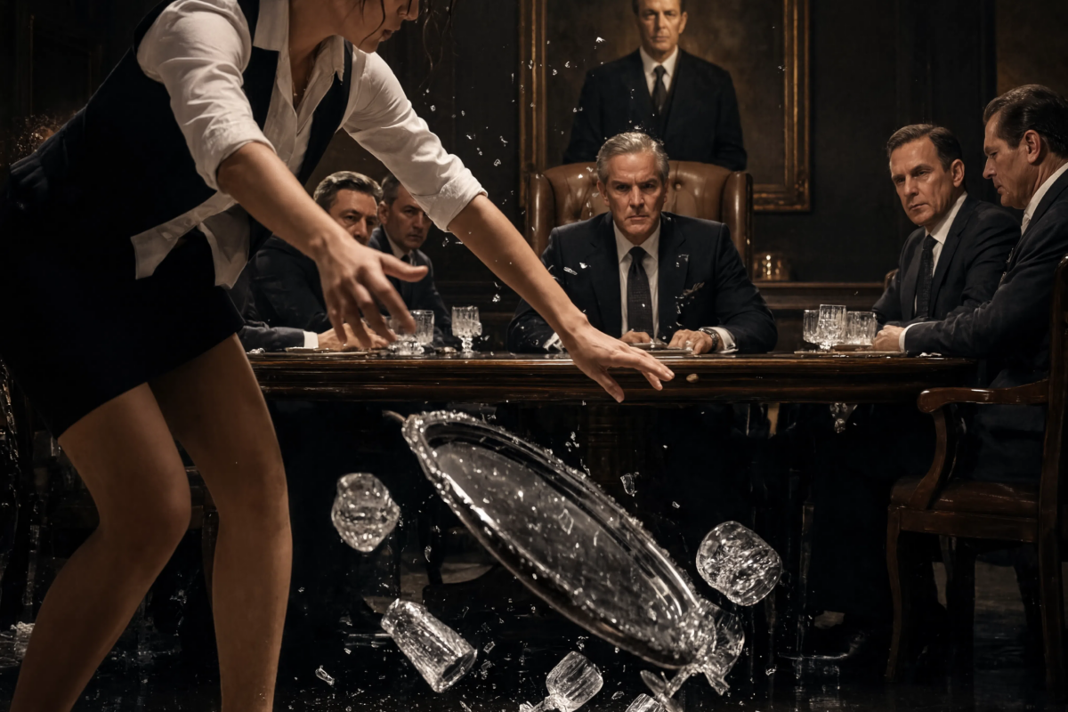 The Mafia boss believed the waitress had saved his empire by warning him about a deal with the Germans. Minutes later, he realized her warning wasn’t about the enemy—it was meant to expose the one man he had trusted above everyone else.