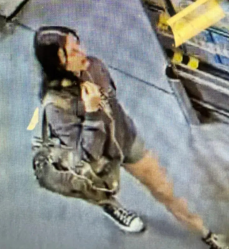 CCTV Footage: Chilling new surveillance images of Sally Grace Contarino have surfaced 10 days after she vanished in Las Vegas following a missed flight home